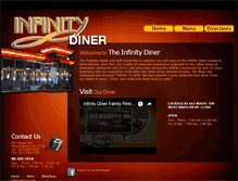 Tablet Screenshot of infinitydiner.com